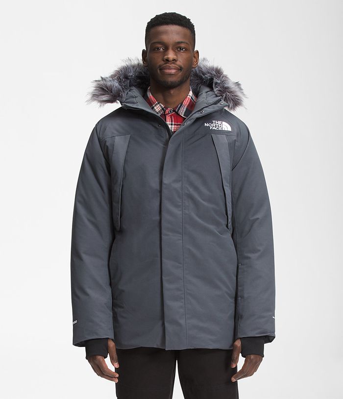 Plumifero The North Face Hombre New Outerboroughs - Colombia CDUBNX349 - Gris